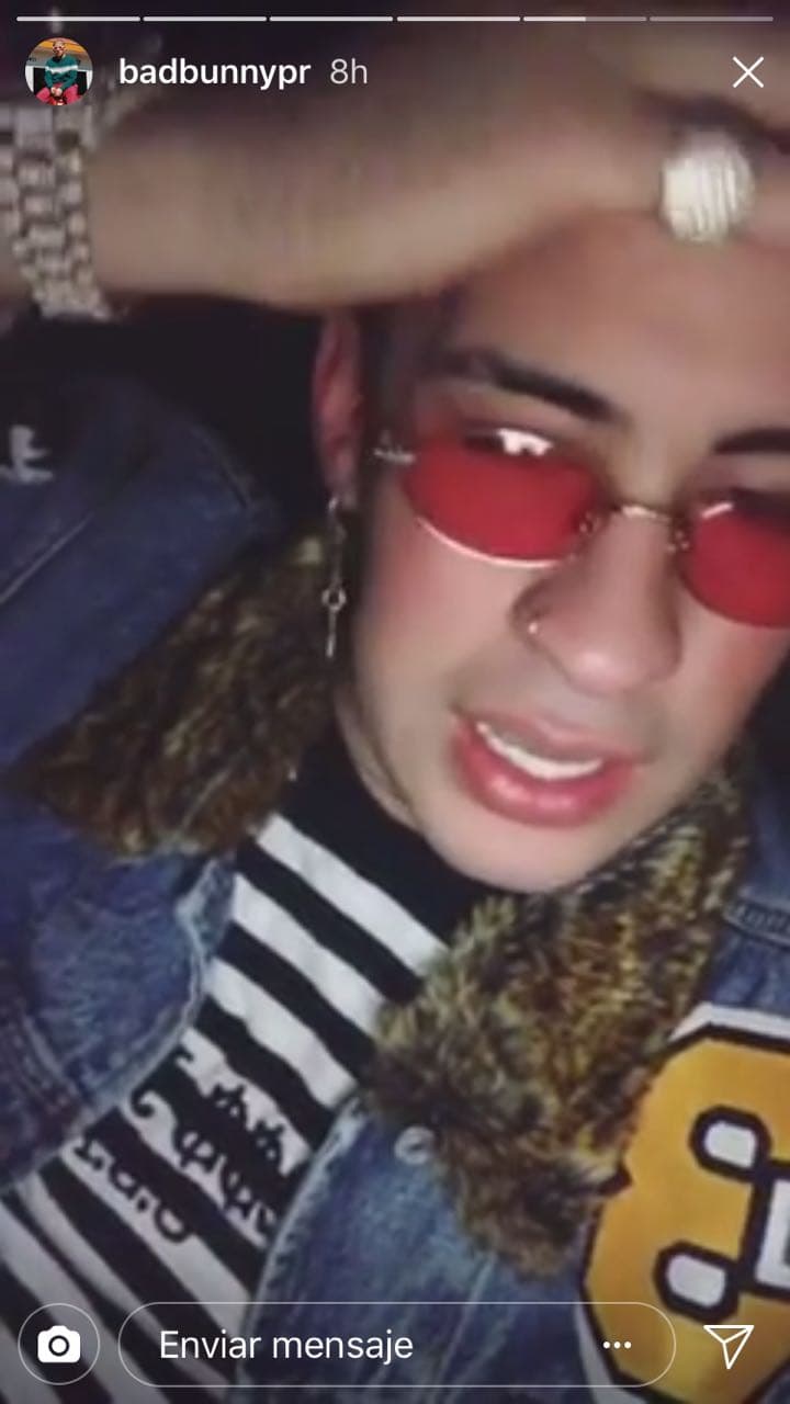 Bad Bunny no se perdió ninguna fiesta pero, totalmente renovado, subió saludos y agradecimientos para sus fans al otro día. 
<br>