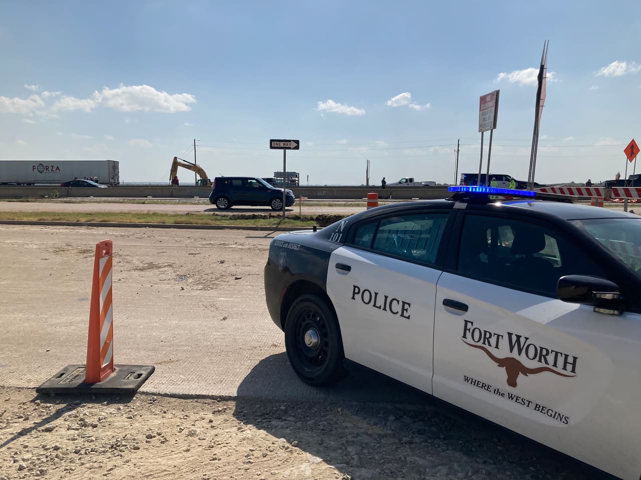 Un caso de furia tras el volante desató un tiroteo en la autopista I-35 en Fort Worth