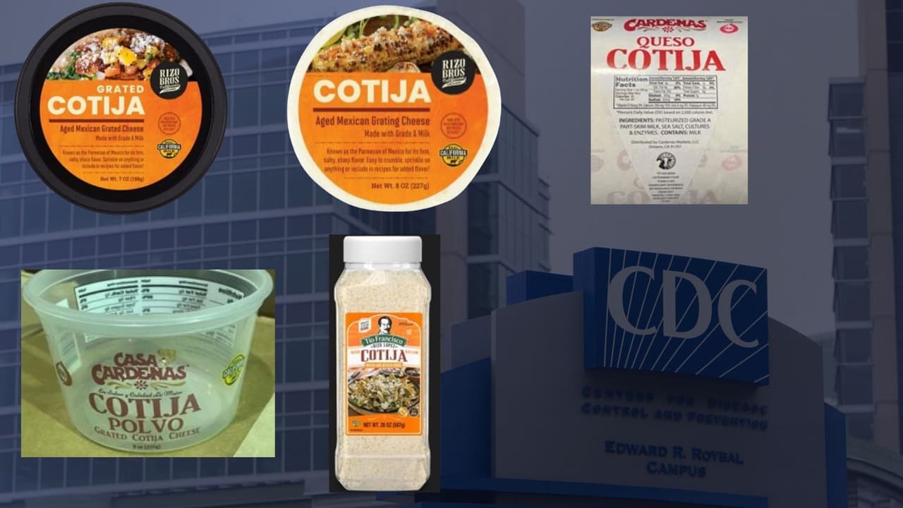 El queso Cotija, tanto en barra como en polvo de Tío Francisco y Casa Cárdenas, fueron retirados por parte de la compañía Rizo-López Foods, Inc. luego del brote de Listeria ha surgido y que posiblemente están relacionados con estos productos