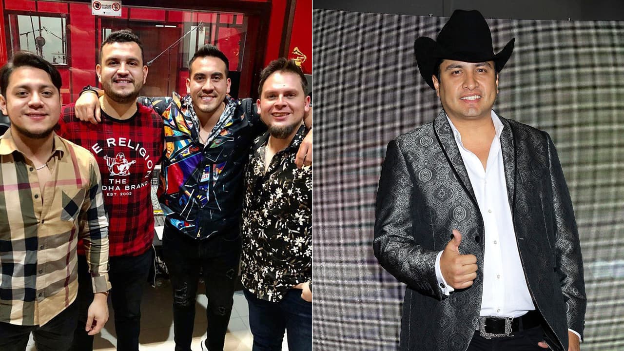 En el evento que unió a Alejandrina Guzmán con Édgar Cazares (sobrino de ‘La Emperatriz', vinculada con el Cartel de Sinaloa) también cantaron 
<b>Calibre 50</b> y 
<b>Julión Álvarez</b>.