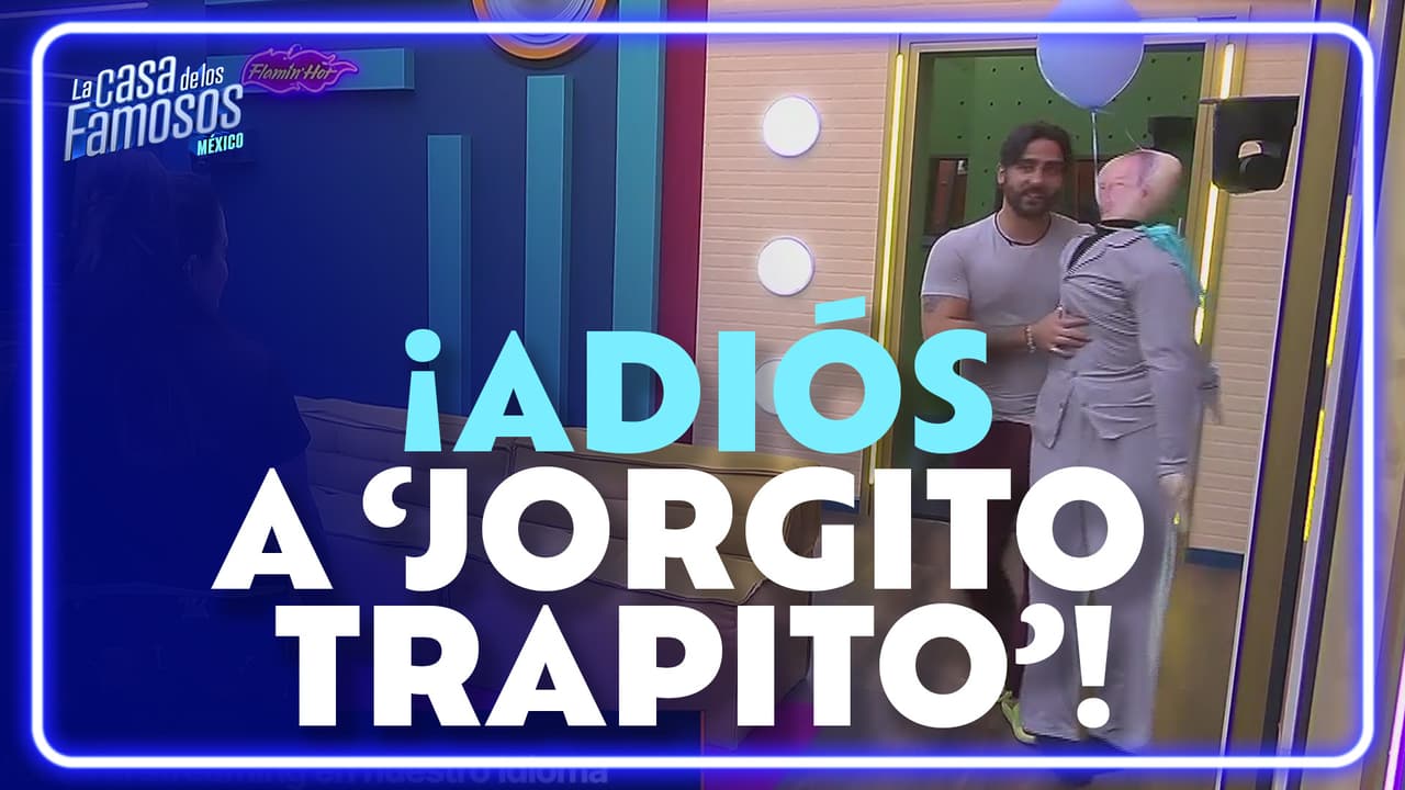 Despiden a 'Jorgito Trapito' para que vuelva a los brazos de Shanik