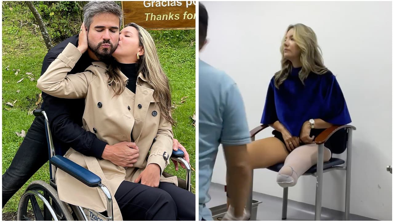 Daniella Álvarez se lastimó su único pie y tendrá que andar en silla de ruedas: así fue el incidente