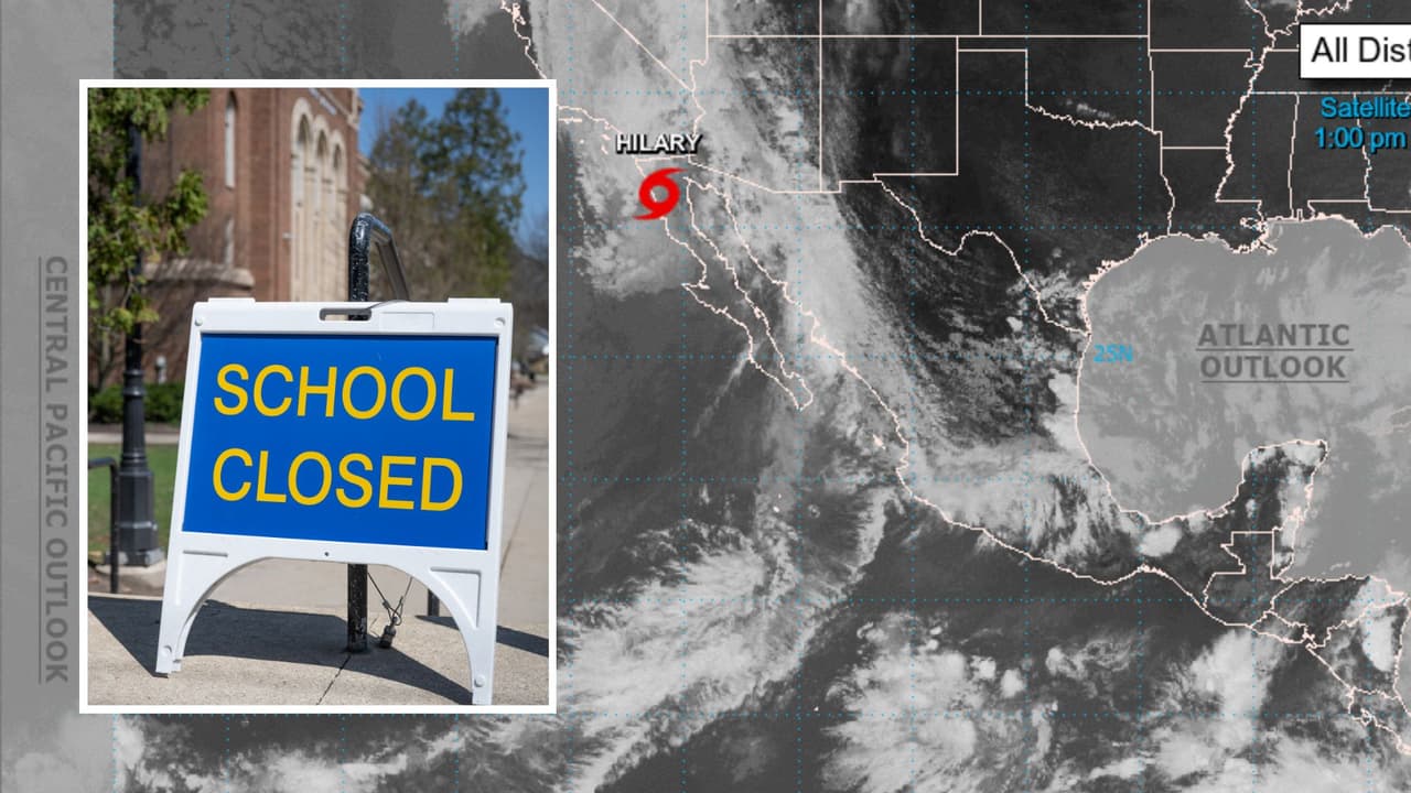 Suspenden clases en el Distrito Escolar Unificado de Los Ángeles por la tormenta Hilary