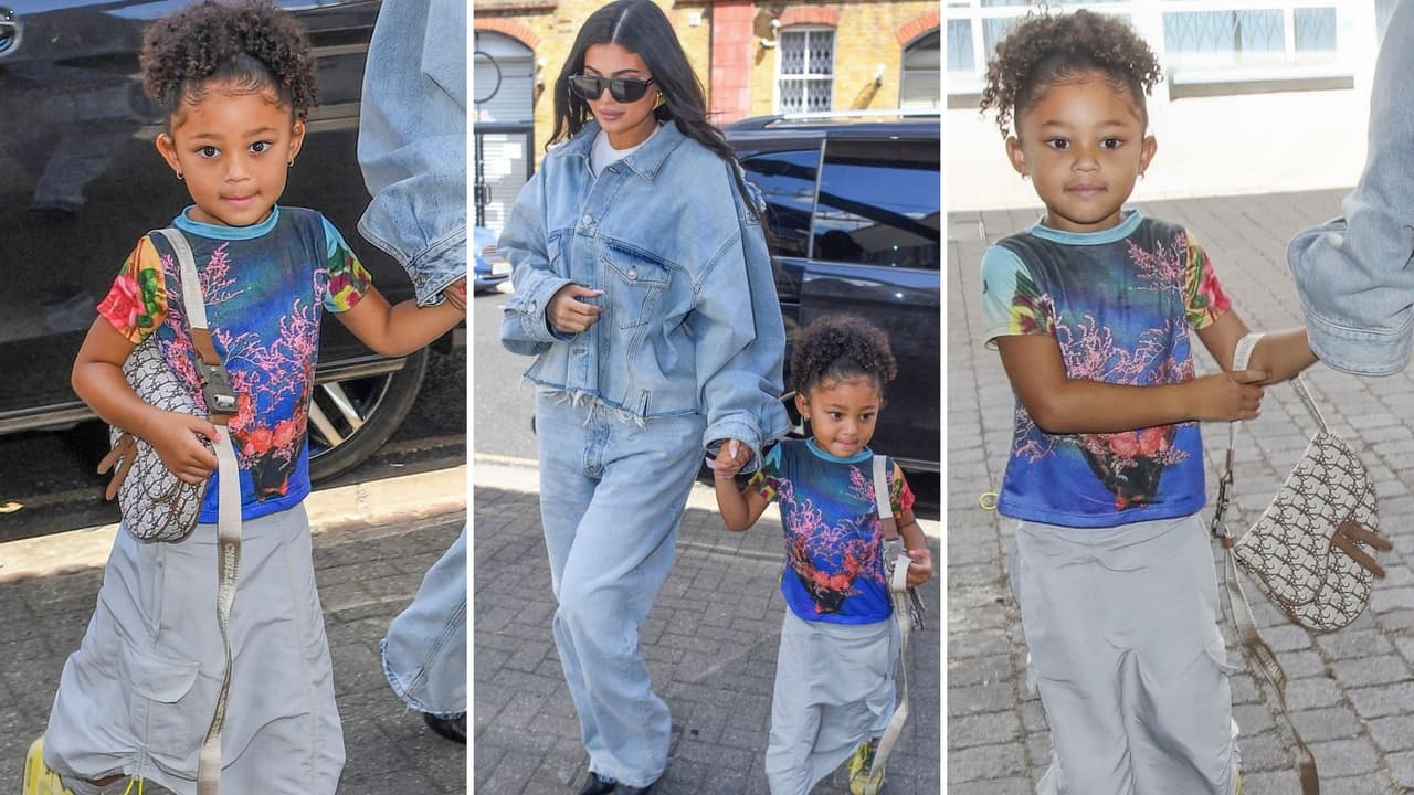 Stormi y Kylie Jenner