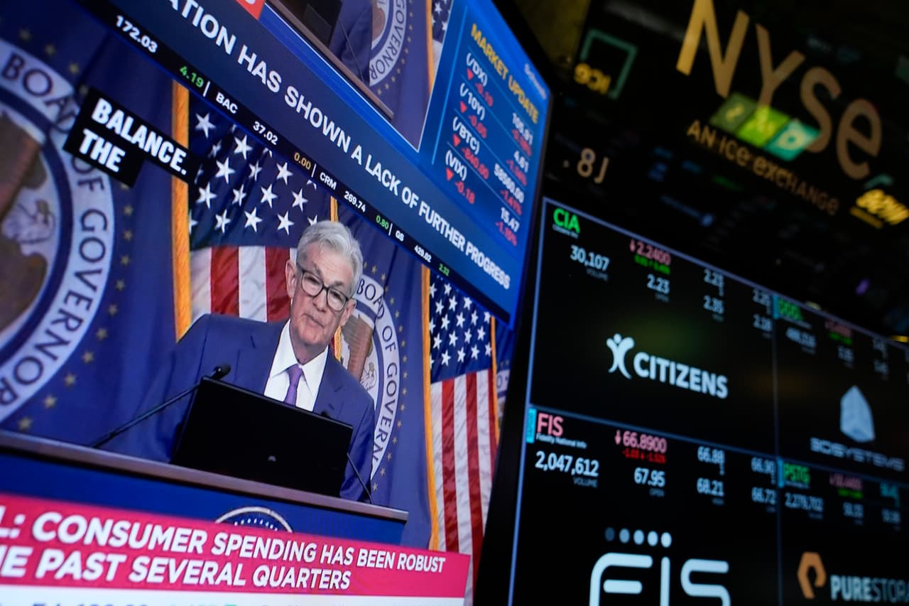 Tasas altas por más tiempo: la Fed ahora anticipa solo un recorte este año porque la inflación sigue "demasiado alta"