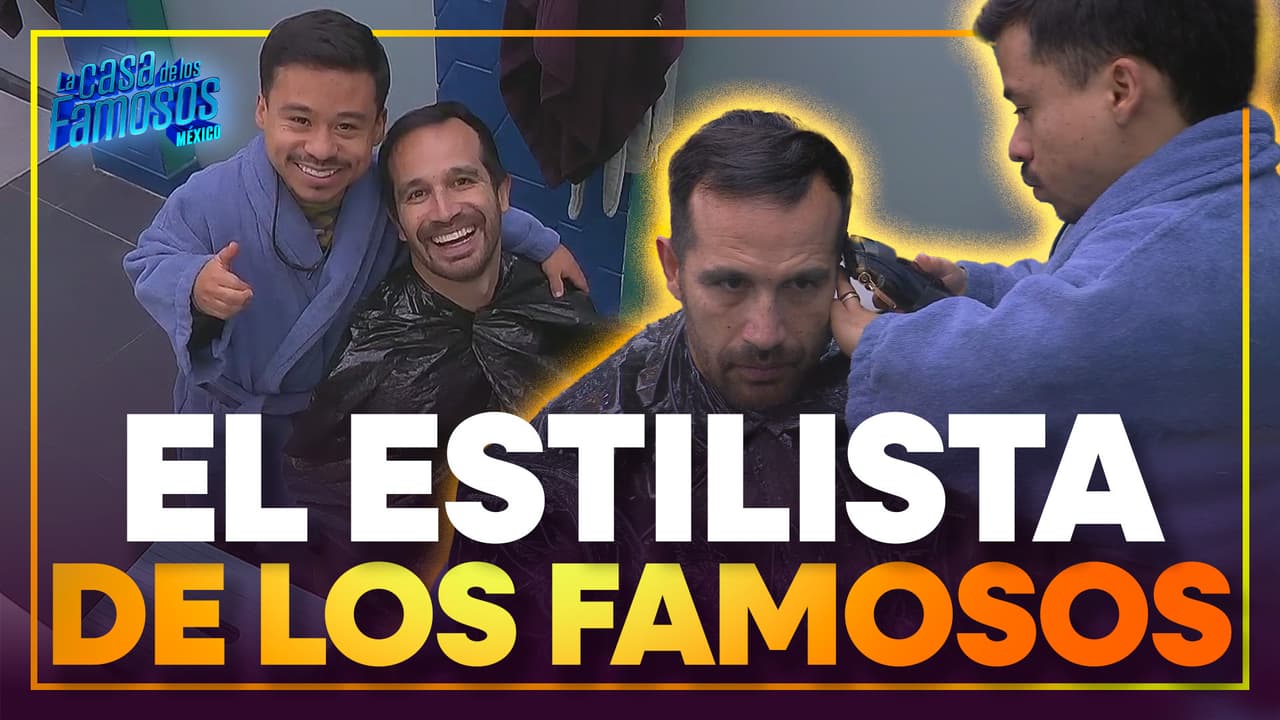 Abelito, el BARBERO inesperado de las celebridades en La Casa