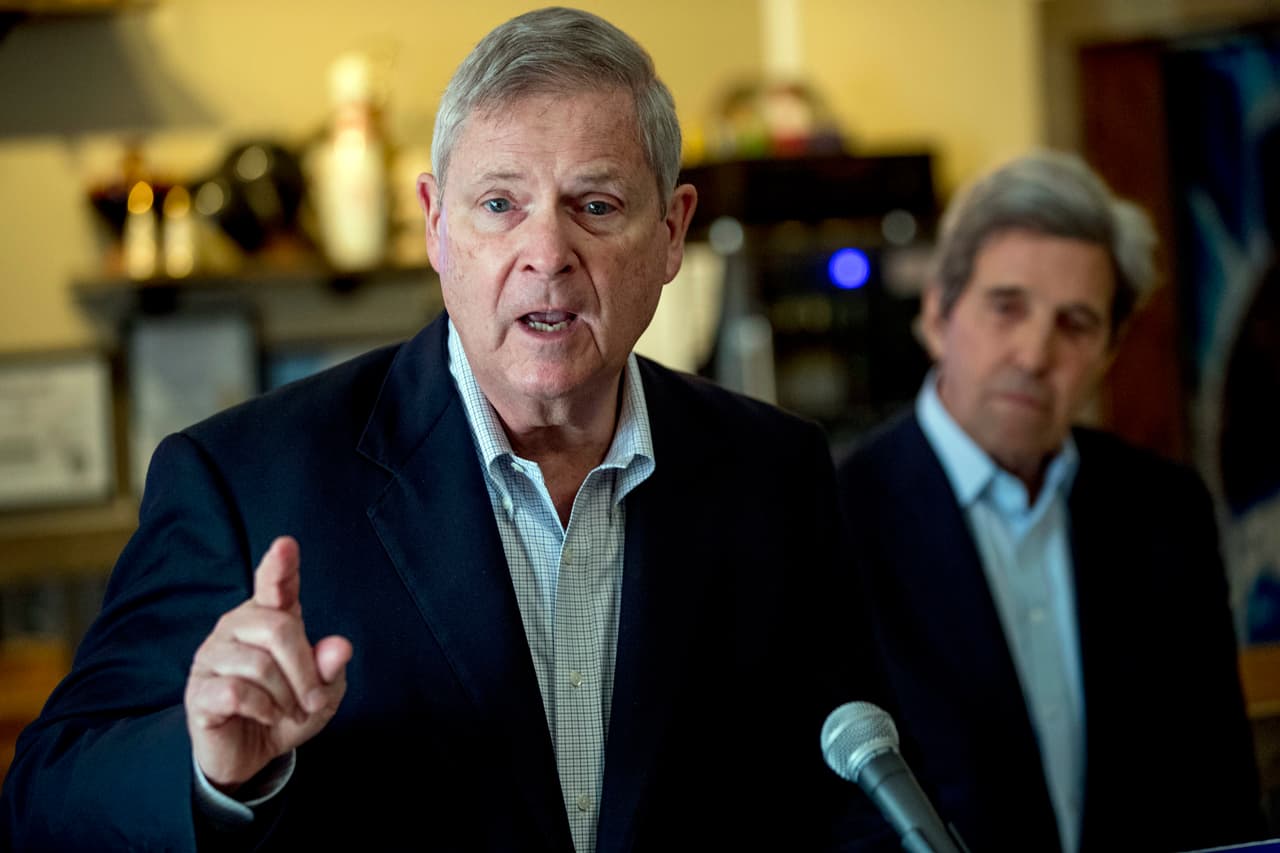 <b>Secretario de Agricultura: Tom VIlsack.</b> Ocupó este cargo durante la administración de Barack Obama y fue gobernador de Iowa entre 1999 y 2007.