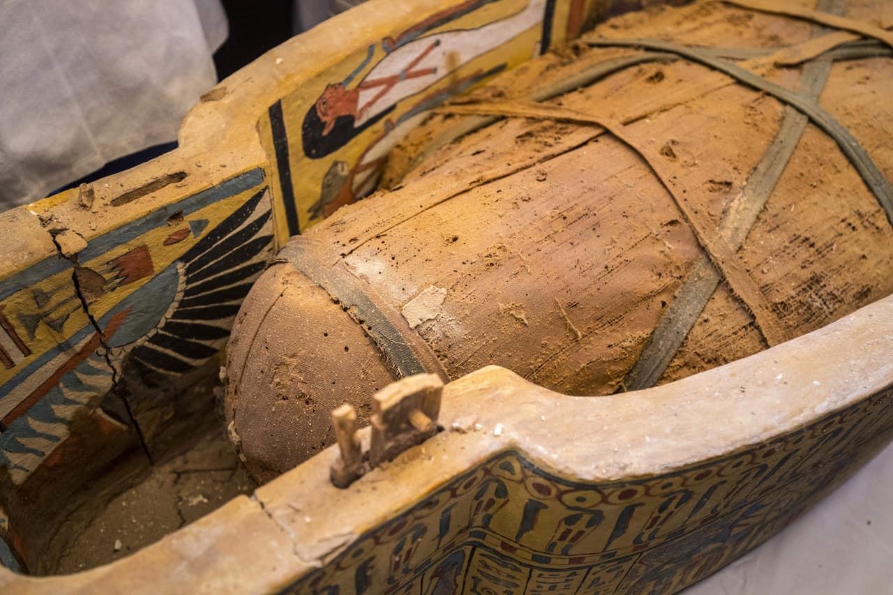 En un 
<a href="https://twitter.com/AntiquitiesOf/status/1184098320060420099?s=20" target="_blank">tuit</a>, el Ministerio de Antigüedades de Egipto destacó que las momias estaban "selladas e intactas".