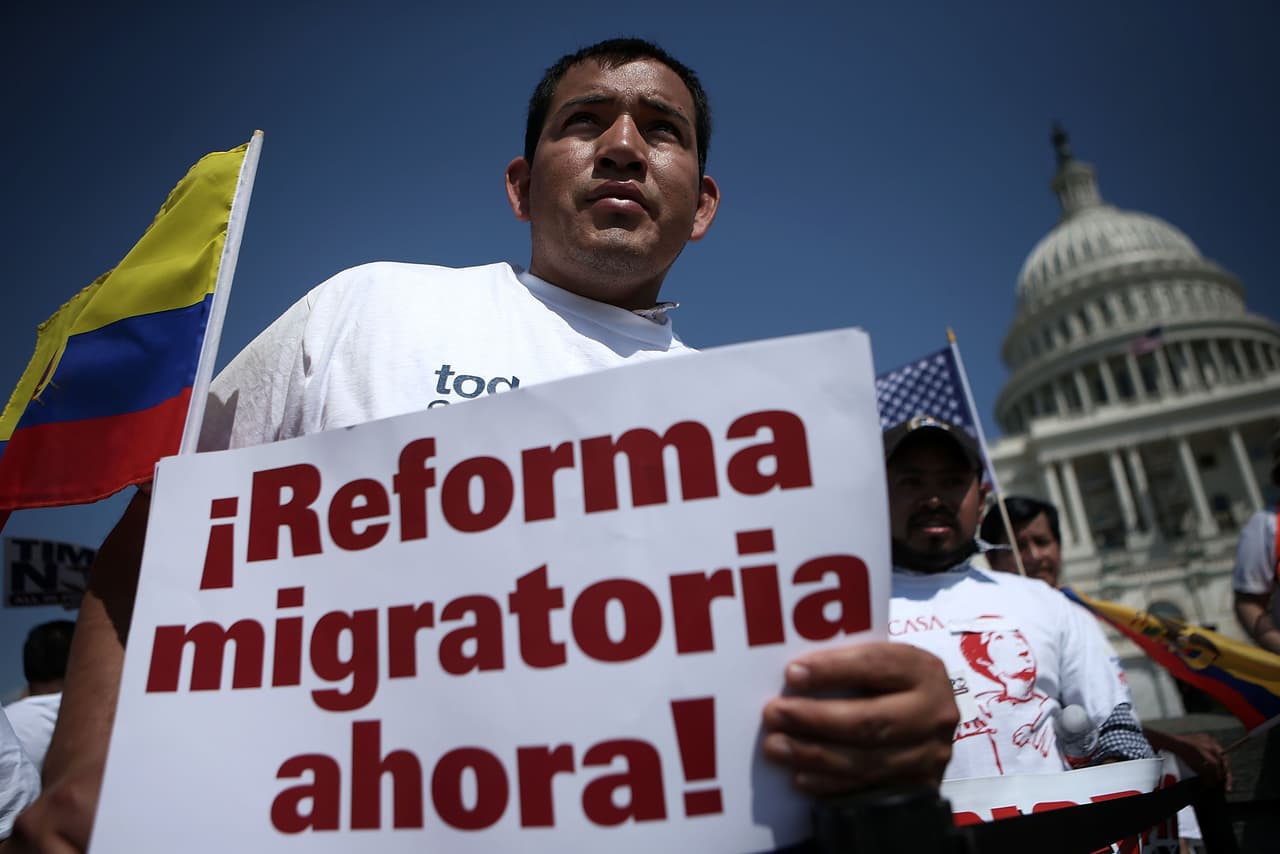 Presionan al Congreso para que avance la reforma migratoria en el 'proceso de reconciliación'
