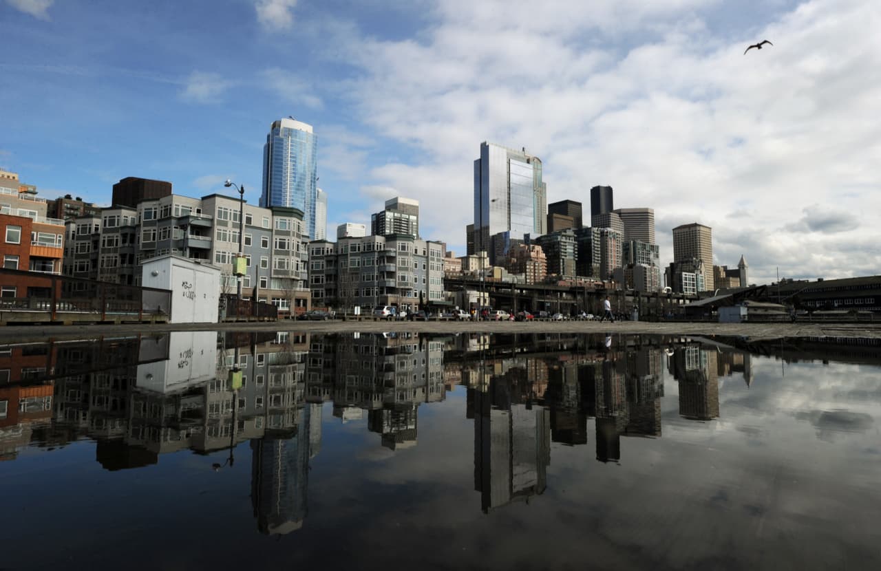 Seattle. es la gran ciudad de la 'megaregión' más al norte de la costa oeste.