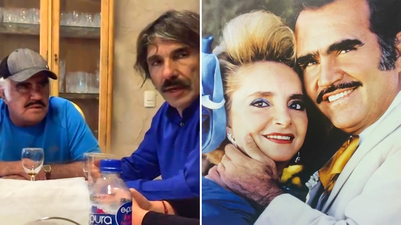 Resurge video de Vicente Fernández y Diego Verdaguer que muestra lo que Cuquita nunca hizo por su esposo