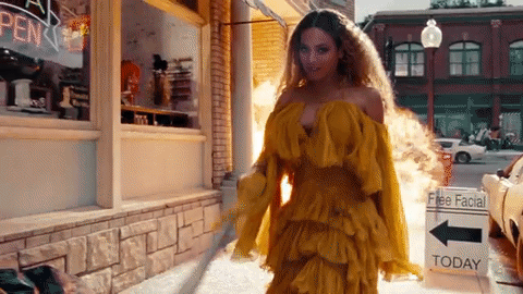 Algunas imágenes del álbum de Beyoncé, Lemonade.