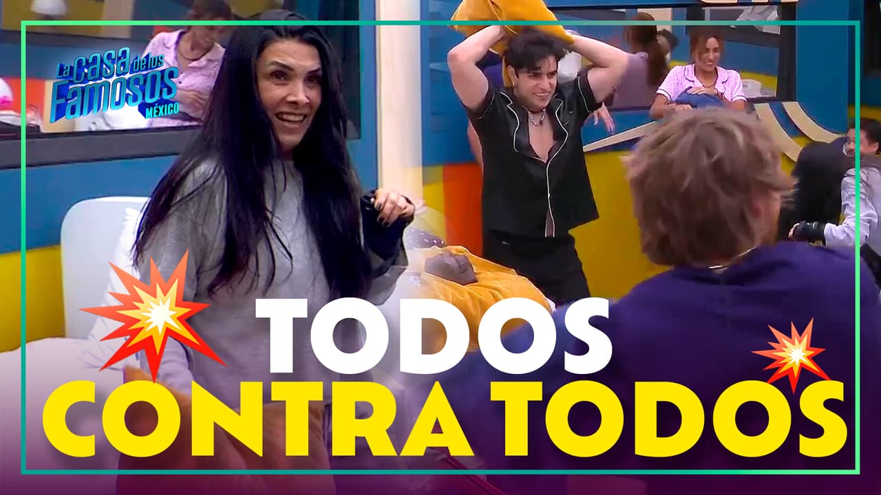 ¡Cuartos Día y Noche inician la batalla de almohadazos!