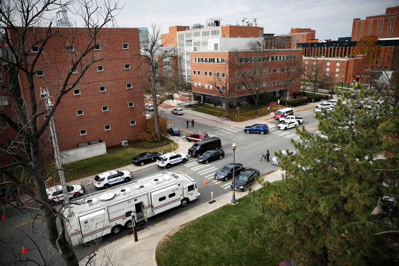 El Campus de la universidad de Ohio.