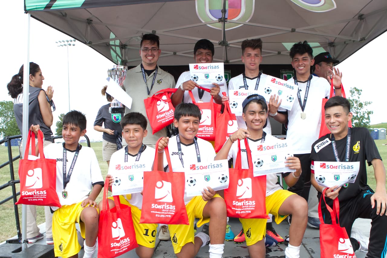 La Copa Univision Austin tuvo lugar este fin de semana y estos fueron los equipos galardonados con el primer lugar de su división.