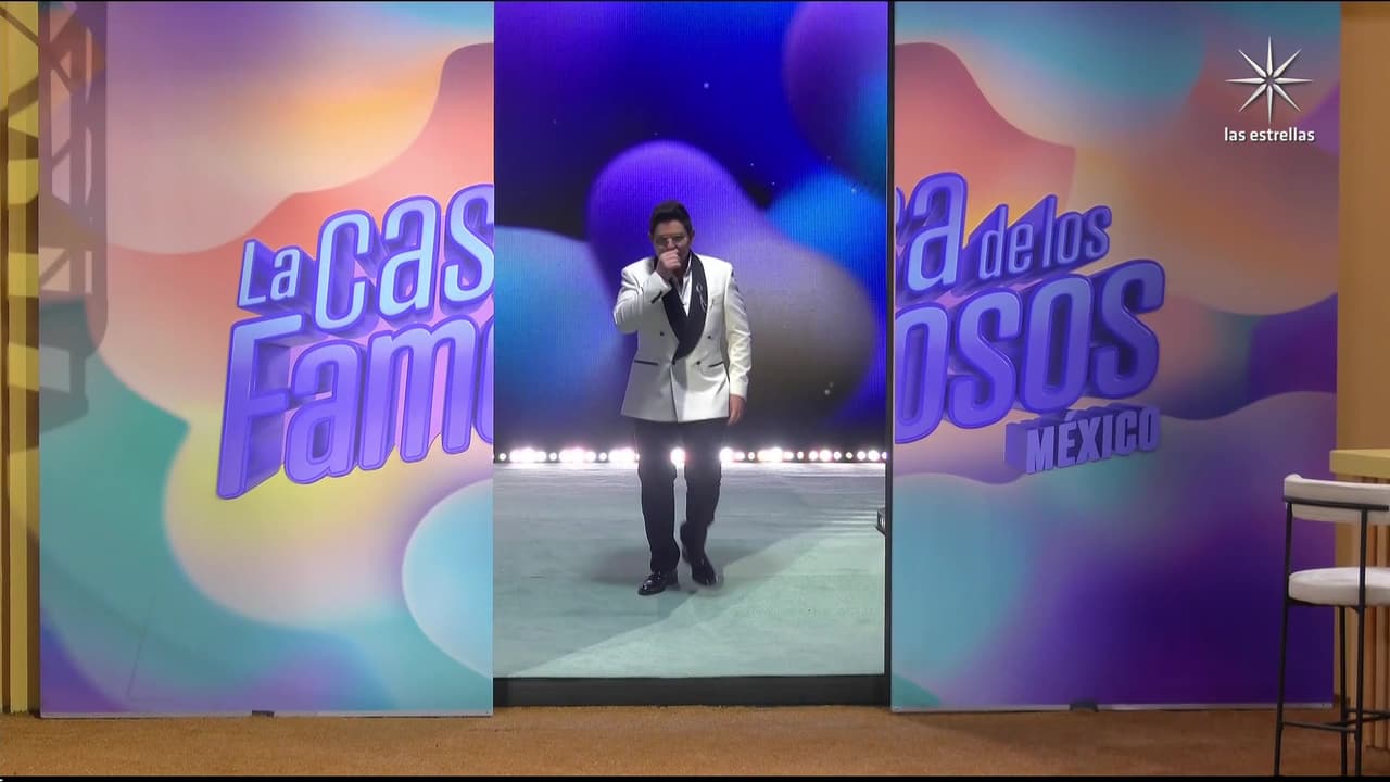 Ernesto Laguardia entra con mucho estilo al reality
