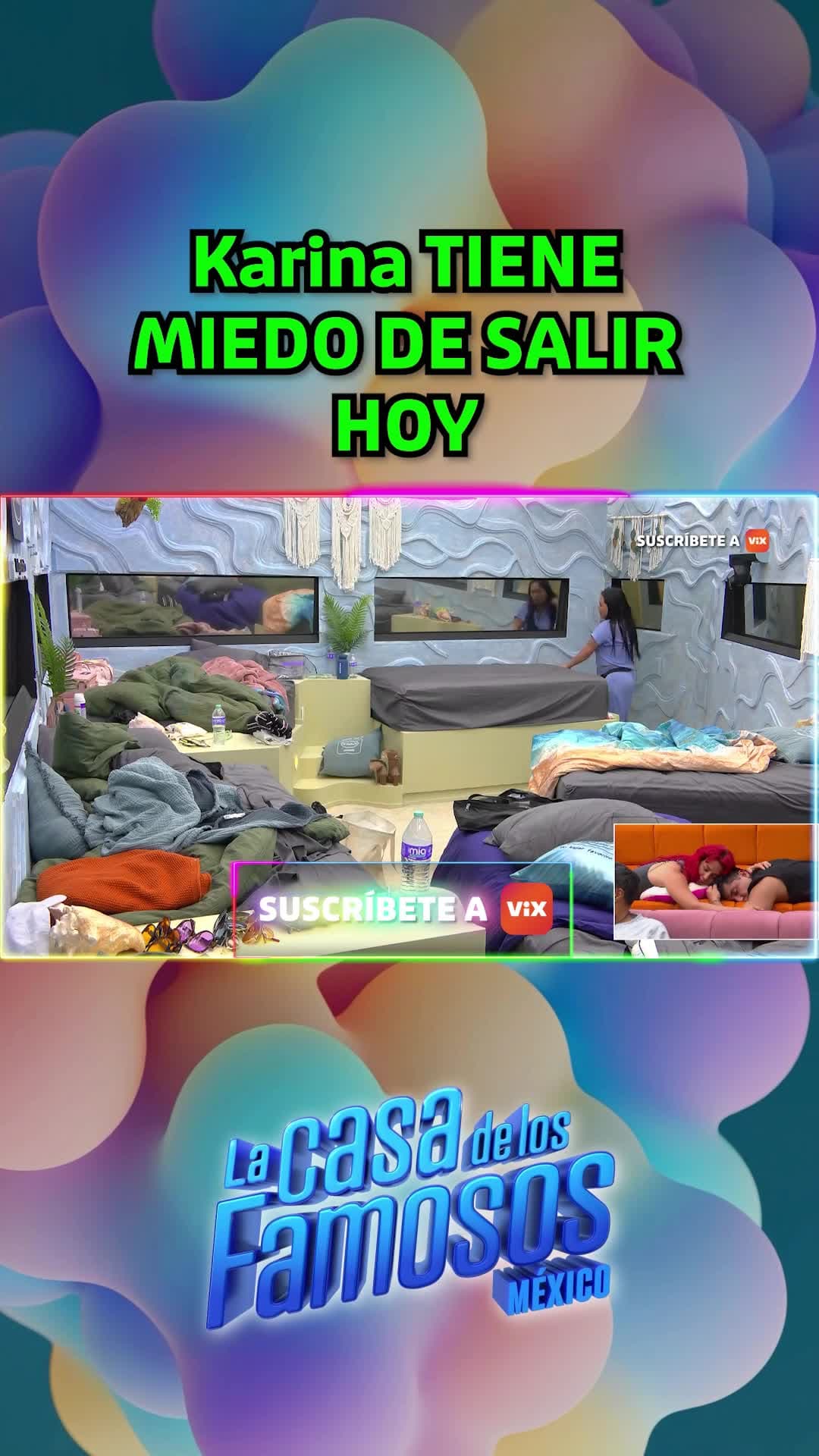 Karina TIENE MIEDO DE SALIR HOY