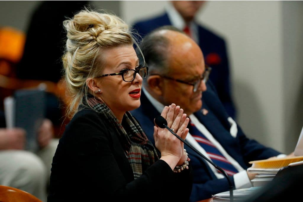 La "testigo estrella" del fraude denunciado por Trump protagoniza una absurda audiencia que se hizo viral