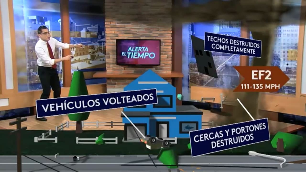 Las tormentas severas pueden dejar fuertes vientos, tornados y granizo grande a su paso.
