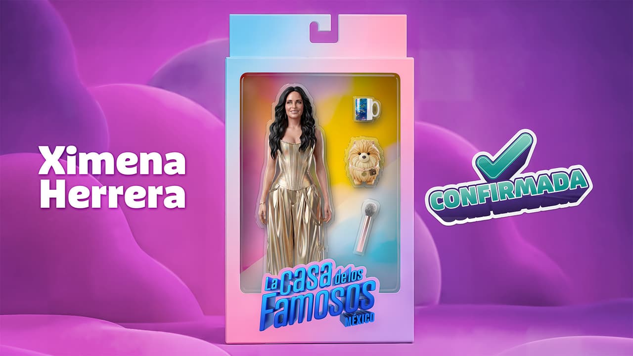 Ximena Herrera impacta al ser la tercera habitante revelada de La Casa de Los Famosos México 2026
