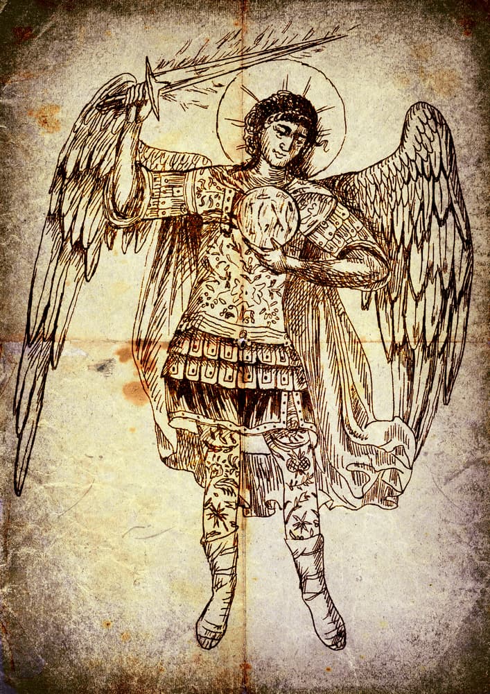 <b>URIEL</b>
<br>Su nombre significa 'el fuego de Dios' y representa la fuerza todopoderosa del espíritu de la vida. Entre sus características tiene una llama poderosa que simboliza su misión de despertar la conciencia de los seres humanos con el fuego de la verdad.
