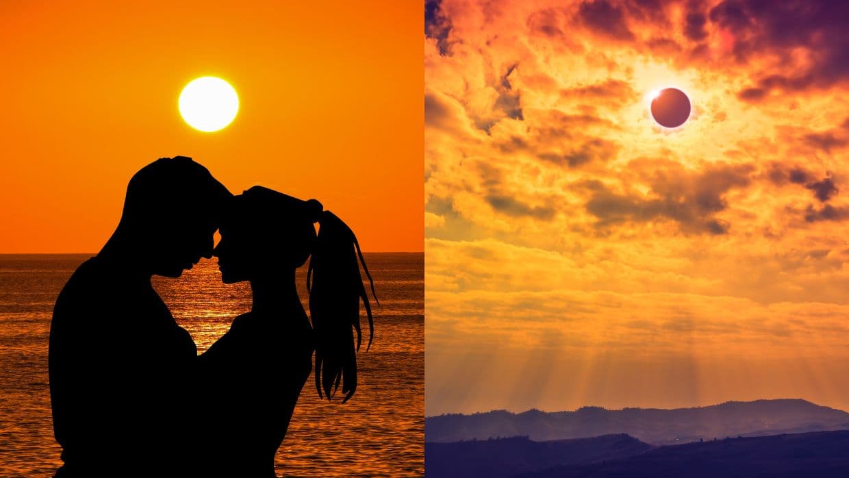 Un eclipse solar puede afectar tu relación de pareja, te contamos cómo y por qué 