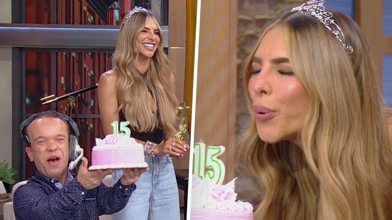 Celebramos a Alejandra Espinoza por sus 15 años de carrera y recordamos sus inicios en el show