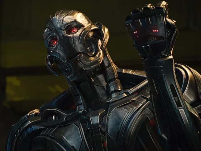 <b>Ultrón</b>
<br>En el caso de este antagonista de los Avengers, resulta lógico que no tenga nariz, ya que es una especie de androide y no necesita una para respirar. No obstante, la falta de este elemento acentúa que es un personaje peligroso.