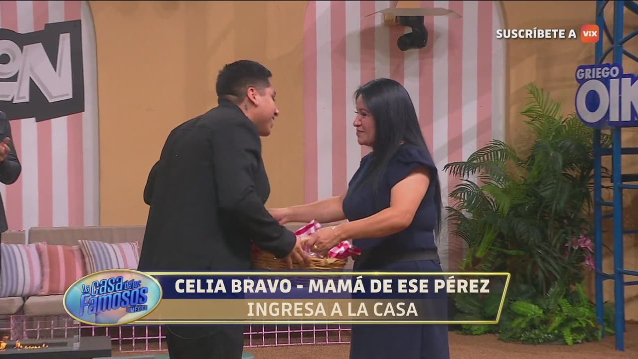La mamá de Ese Pérez ingresa a La Casa con todo y pambazos
