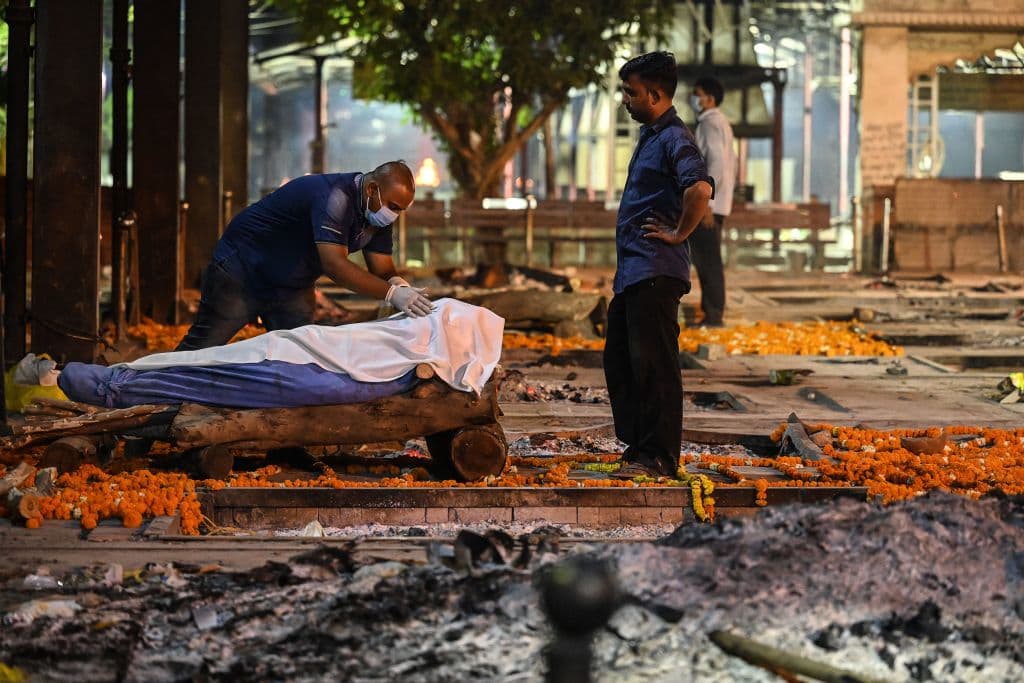 Desde que empezó la pandemia, India acumula más de 17 millones de contagios y es el segundo país en esta lista, luego de Estados Unidos, que ha tenido más de 32 millones de afectados.