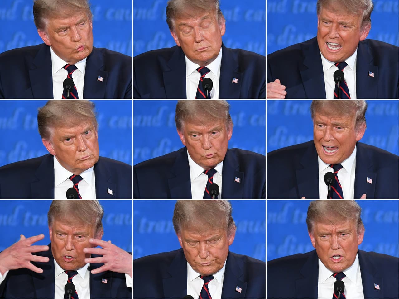 "Es una locura", dijo Trump durante el debate sobre la política ambiental de California 