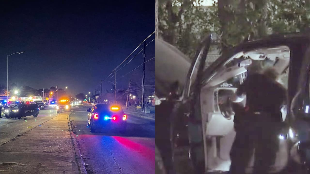 Un padre deja atrás a su esposa y cuatro hijos heridos tras caer en un pantano en Houston