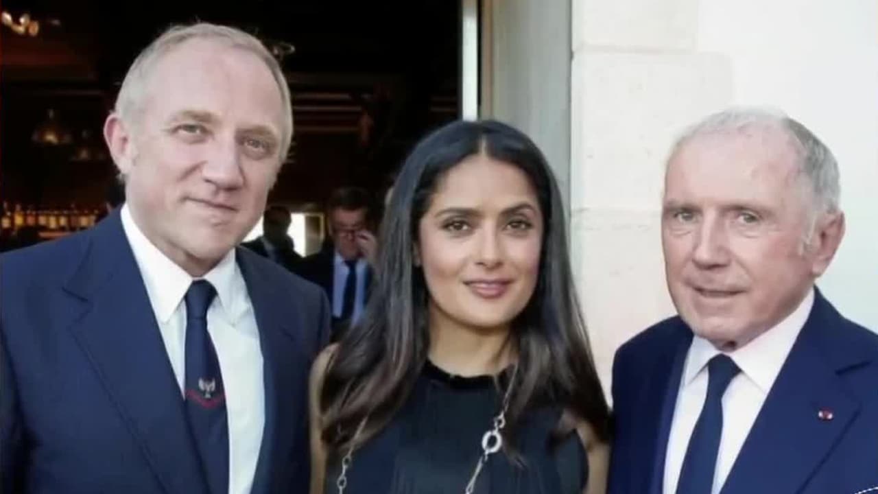 Salma Hayek está muy orgullosa de ser una Pinault y así lo manifestó