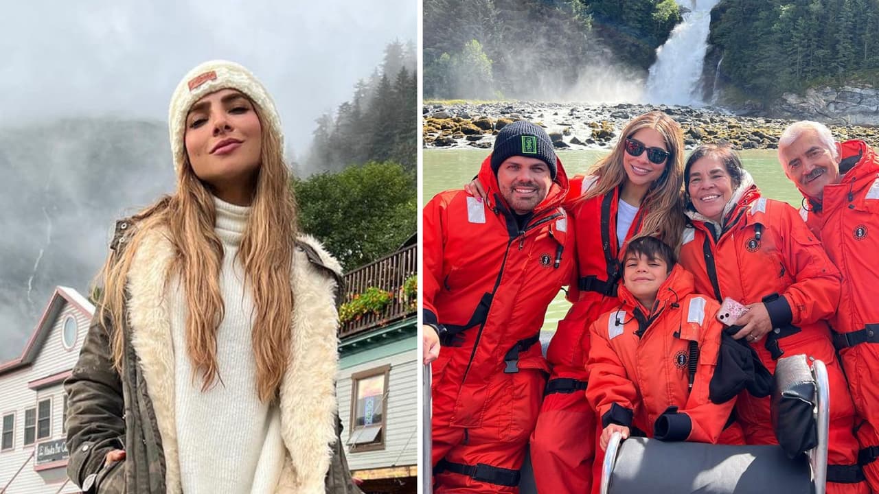 Alejandra Espinoza sorprende con viaje en Alaska y le aplauden que siempre se lleve a sus papás a pasear