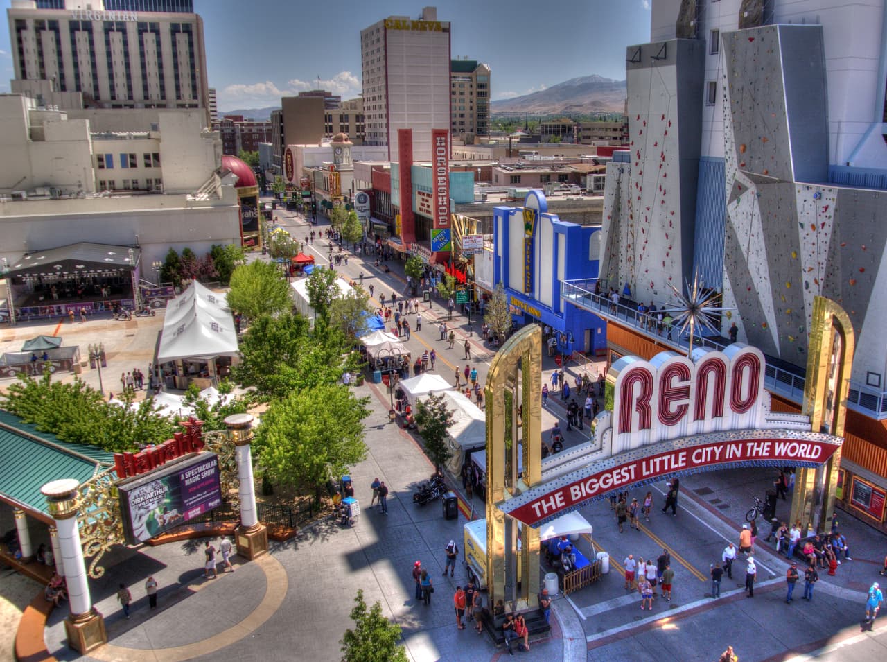 Pese a la cercanía con California, la ciudad de Reno atrae suficientes desplazamientos diarios como para definir su propio 'megaregión'.