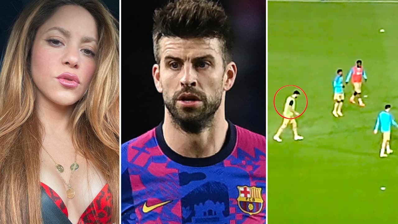 A Piqué le recuerdan a Shakira en todos lados: pusieron 'Te felicito' en el estadio rival a todo volumen
