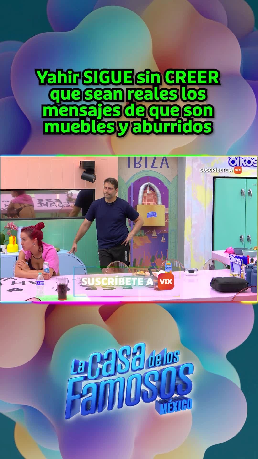Yahir SIGUE sin CREER que sean reales los mensajes de que son muebles y aburridos