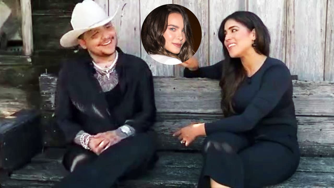 "Charlas, hemos tenido": Christian Nodal responde si la ruptura con Belinda es definitiva