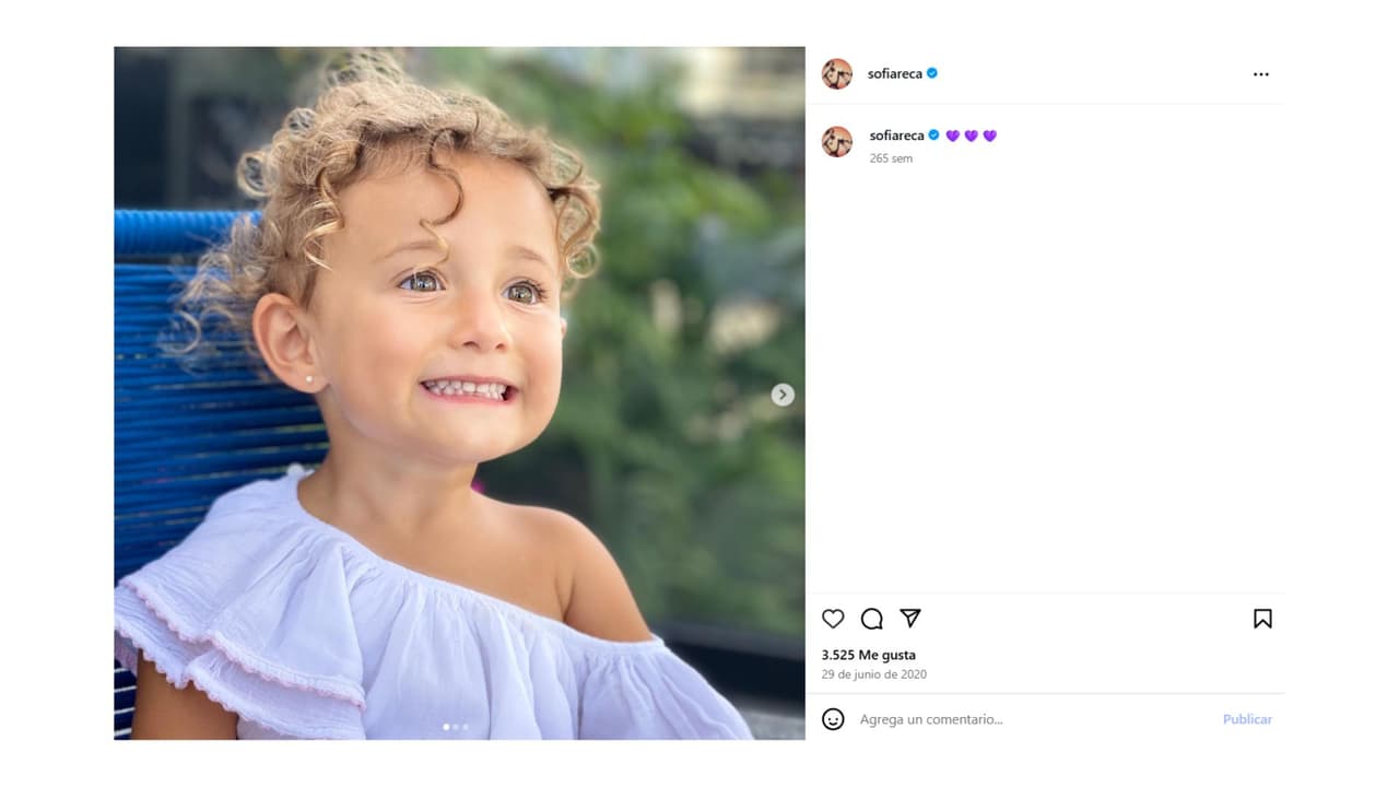 Mila era hija de la actriz de 'Betty en NY', Sofía Reca.