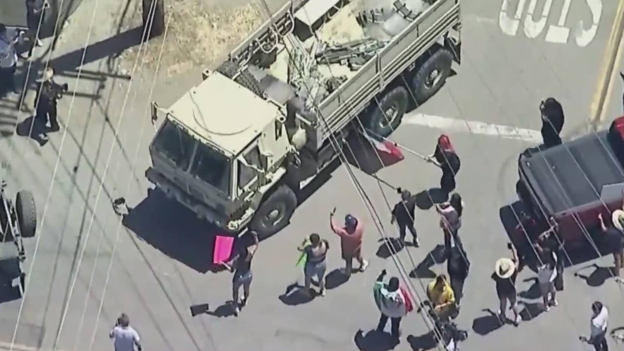 Redada de agentes federales en una granja en California: hay protestas en el lugar