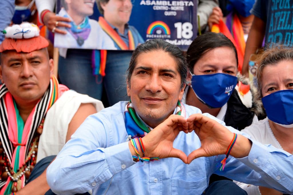 Entre 2013 y 2019 fue el presidente de la Confederación de Pueblos de Nacionalidad Kichwa y lideró varias protestas contra proyectos mineros, por las que llegó a ser arrestado en varias ocasiones.