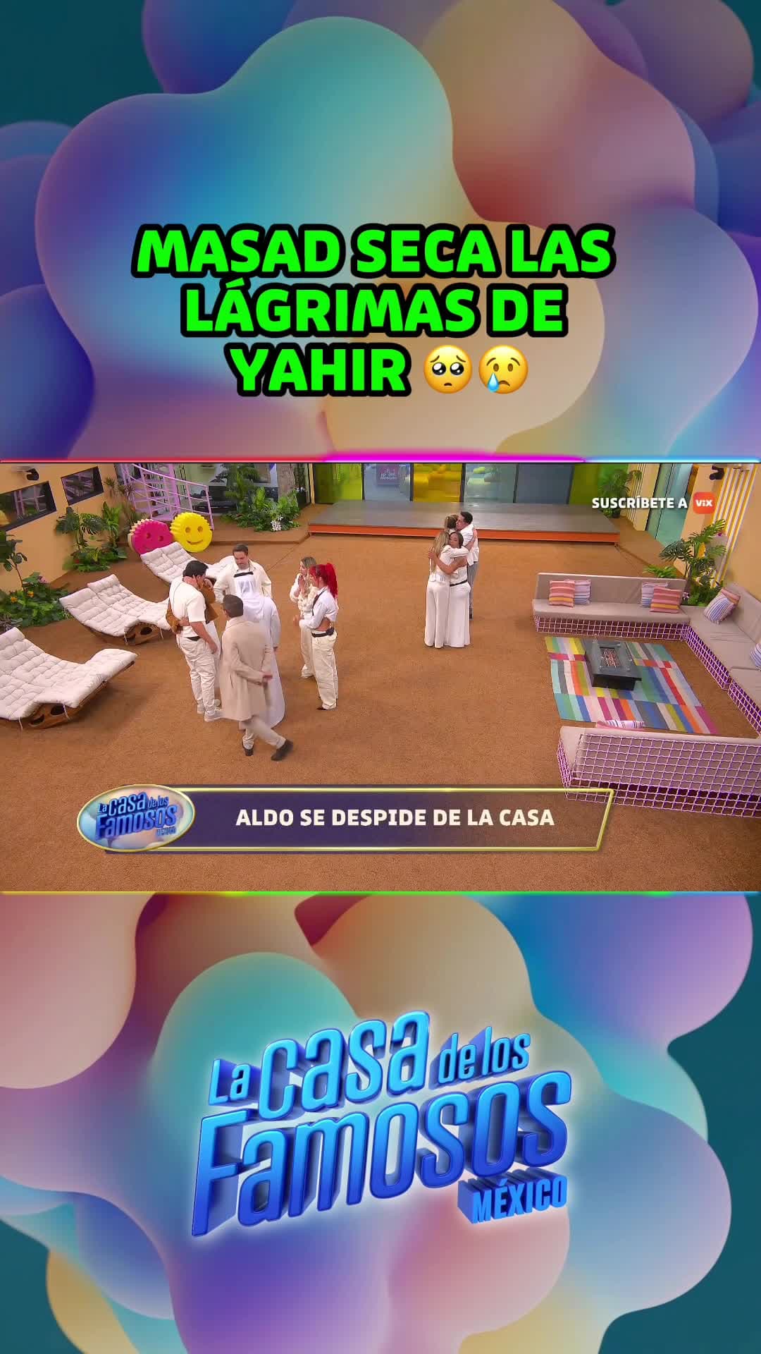 Masad seca las lágrimas de Yahir por la salida de Aldo