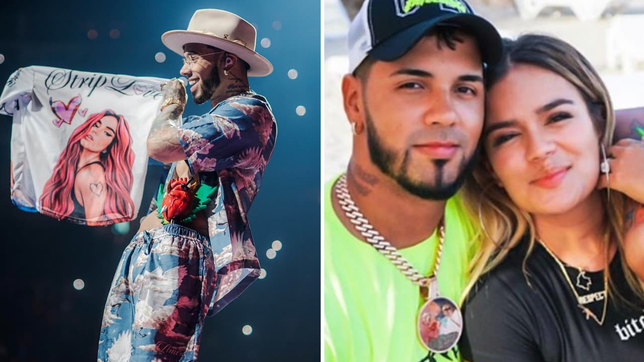 Anuel 'duerme' con Karol G y fans le dicen "te ves ridículo" y "con razón te bloqueó"