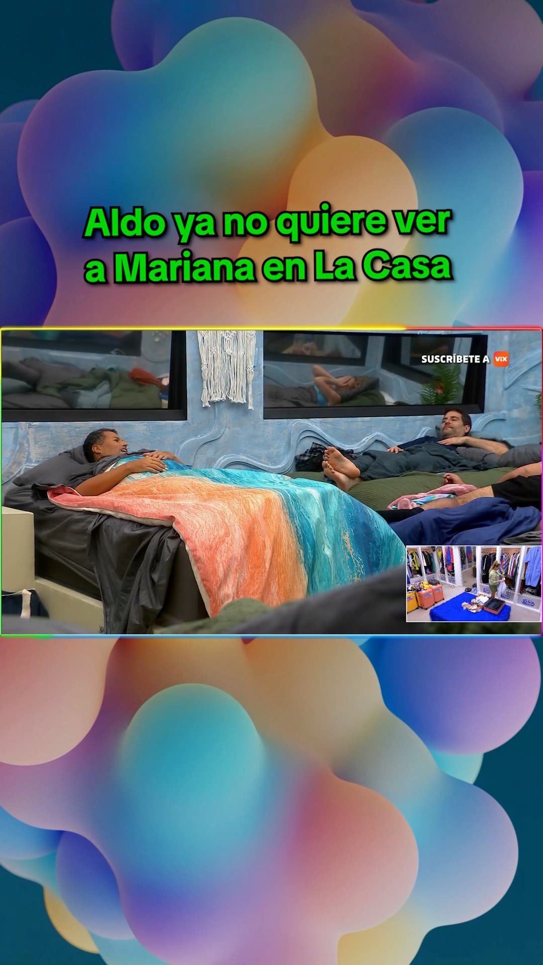 Aldo ya no quiere ver a Mariana en La Casa de los Famosos México