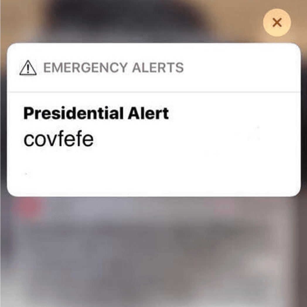 Internet no olvida la palabra que el presidente envió por Twitter en el 2017: covfefe.