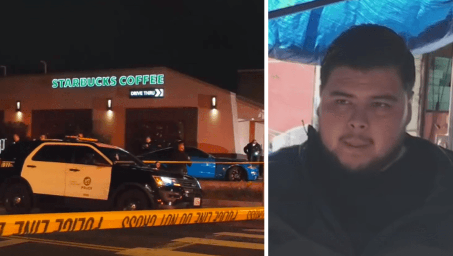Hispano esperaba ser atendido en Starbucks cuando fue baleado mortalmente al azar