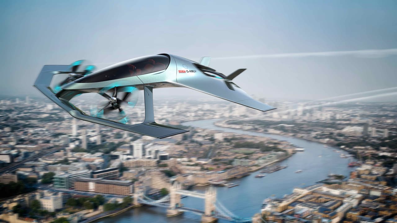 El fabricante inglés de súper autos de lujo 
<b>Aston Martin</b> presentó esta semana el
<b> Volante Vision Concept</b>, un auto concepto volador que busca dar respuesta de cómo sería un auto volador de lujo en el futuro cercano.