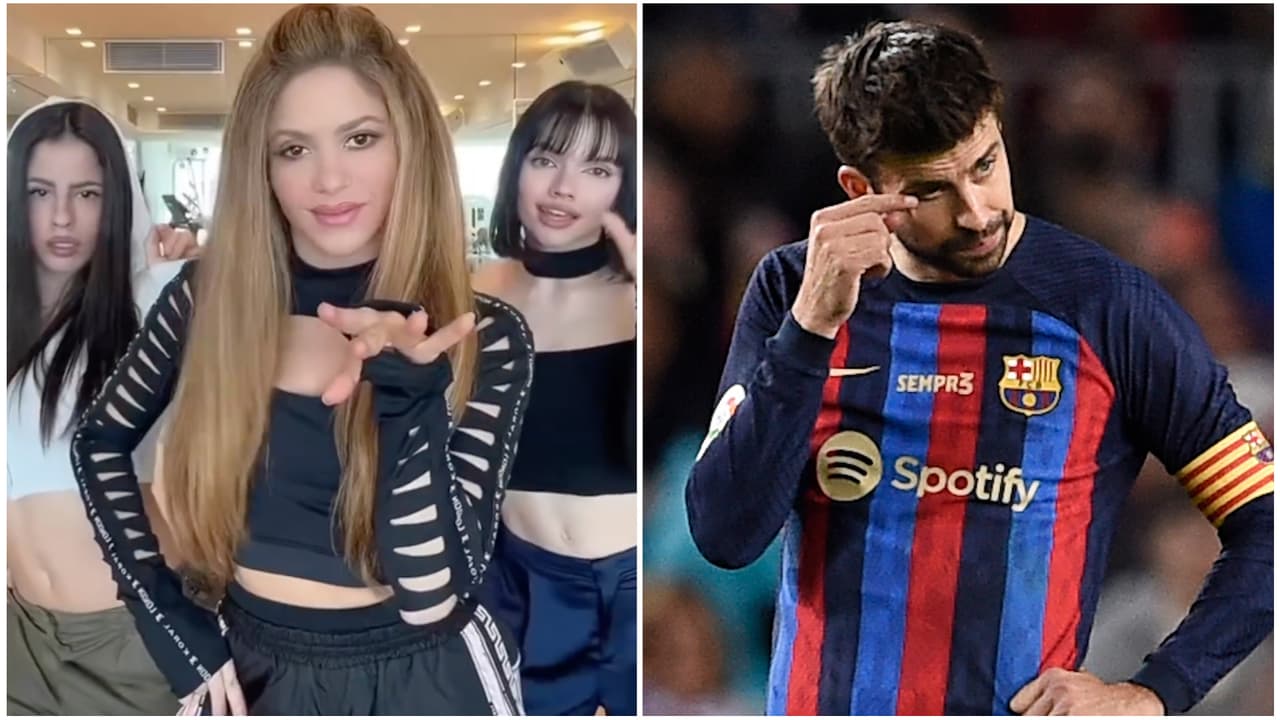 Shakira nuevamente 'salpica' a su ex y presume la coreografía de la canción contra Piqué