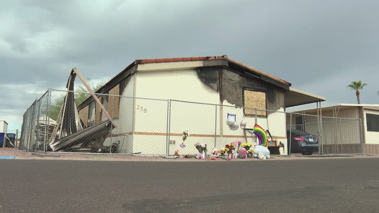 Incendio en casa móvil de Tempe ya cobró la vida de cuatro personas, entre ellas dos niñas 