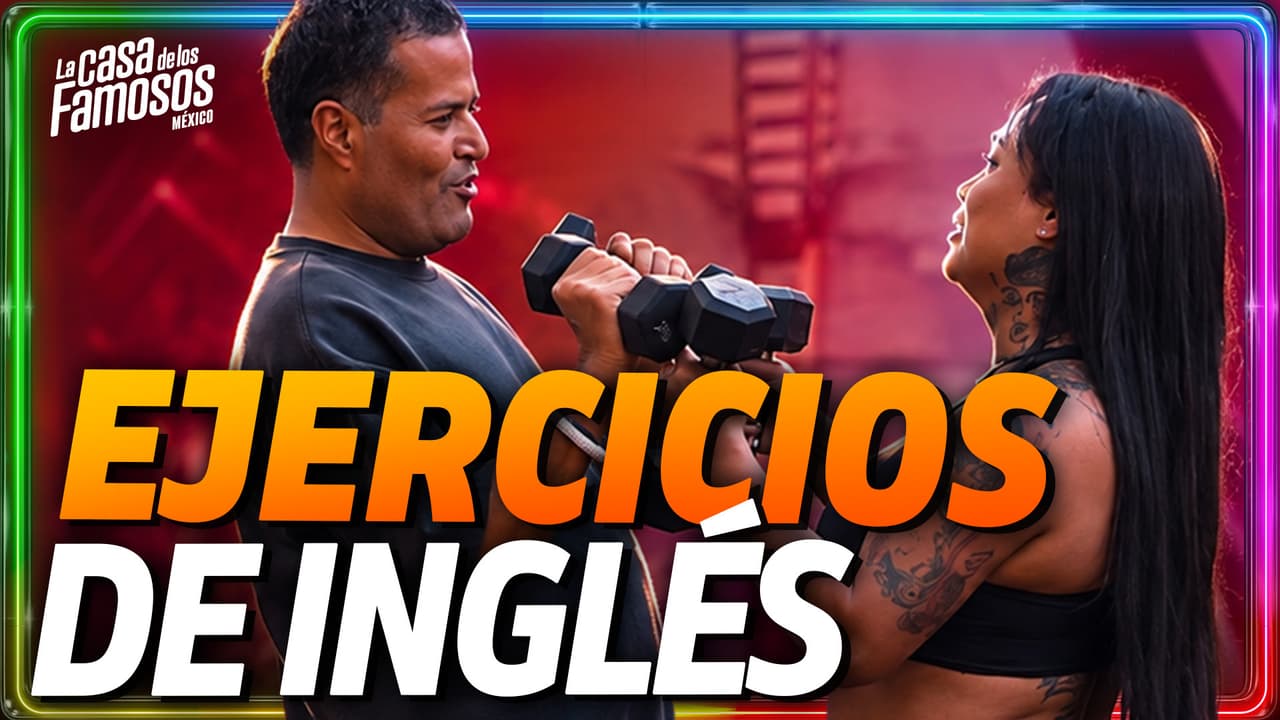 ¡BIEN WOLF! Karina y Aldo se divierten ejercitándose y practicando su inglés